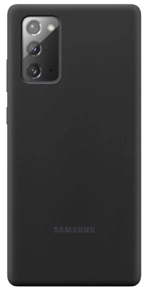 Samsung Silicone Cover - Samsung Galaxy Note20 - Musta
