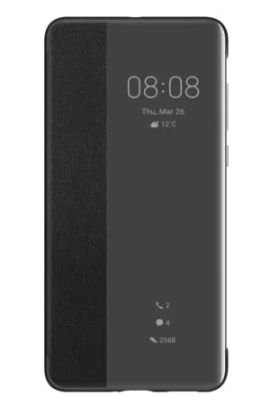 Huawei Smart View Cover - Huawei P40 - Musta