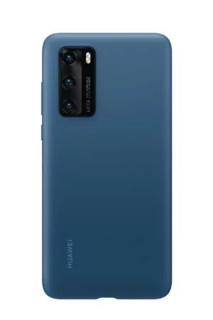 Huawei Silicone Cover - Huawei P40 - Sininen